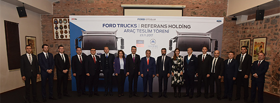 Referans Holding, filosunu 40 adet Ford Trucks’la güçlendirdi