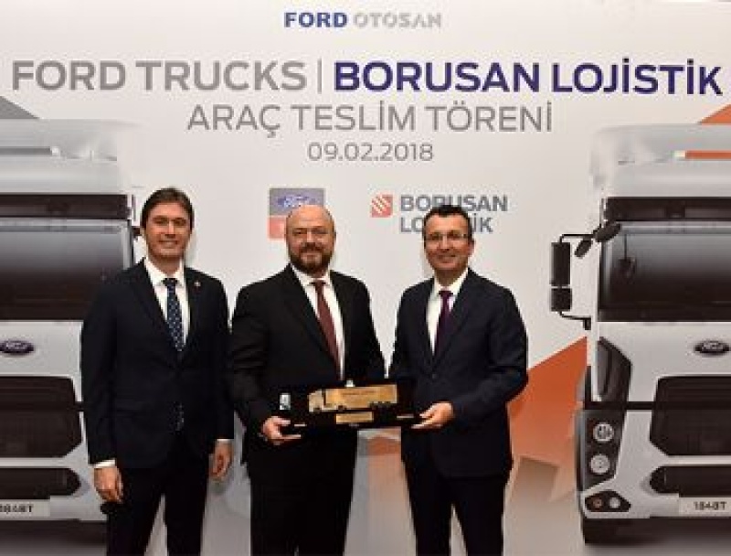 Borusan Lojistik, filosunu 19 adet Ford Trucks 1848T çekici ile genişletti