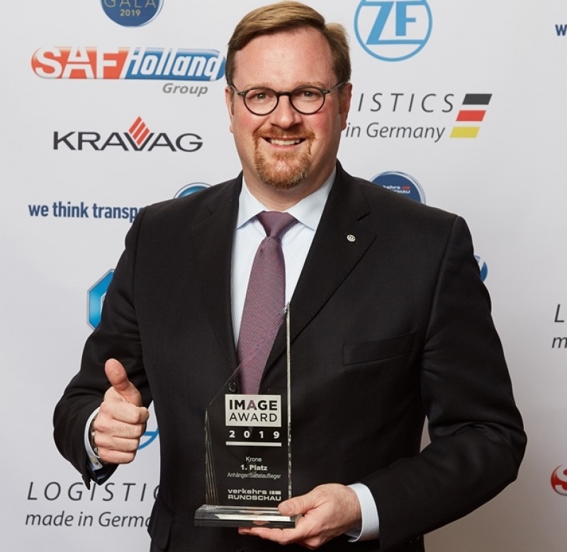 Krone,  Avrupa’nın En Prestijli Treyler Markası ödülünü aldı