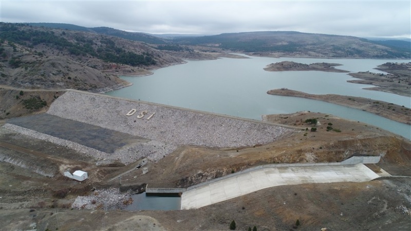 DSİ'nin Gökpınar Barajı İnşası Devam Ediyor