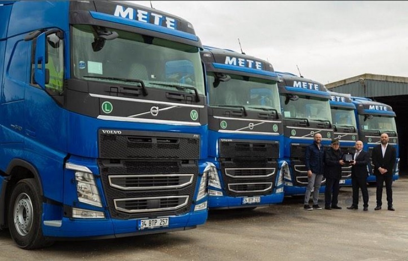 Mete Transport, tamamı Volvo Trucks’tan oluşan filosuna 5 yenisini daha ekledi
