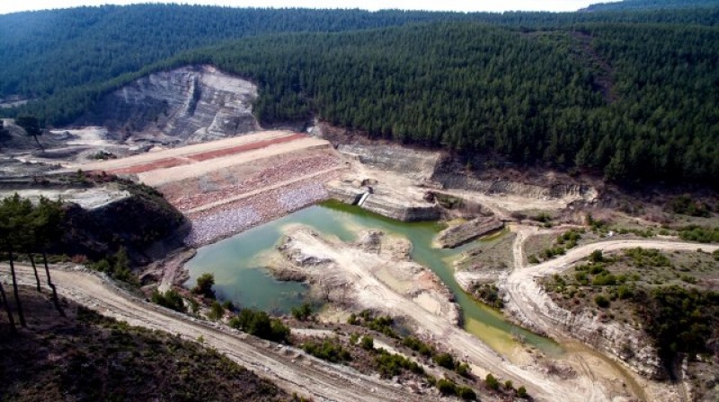 Manisa'da inşa edilen Karayağcı Barajı 2020’de  tamamlanacak