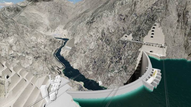 Yusufeli Barajı'nda Gövde Yüksekliği 103 Metre Oldu
