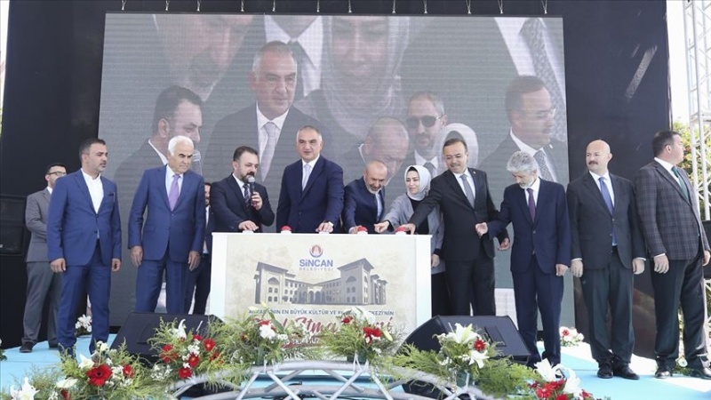 Ankara'nın En Büyük Kültür ve Kongre Merkezinin Temeli Atıldı