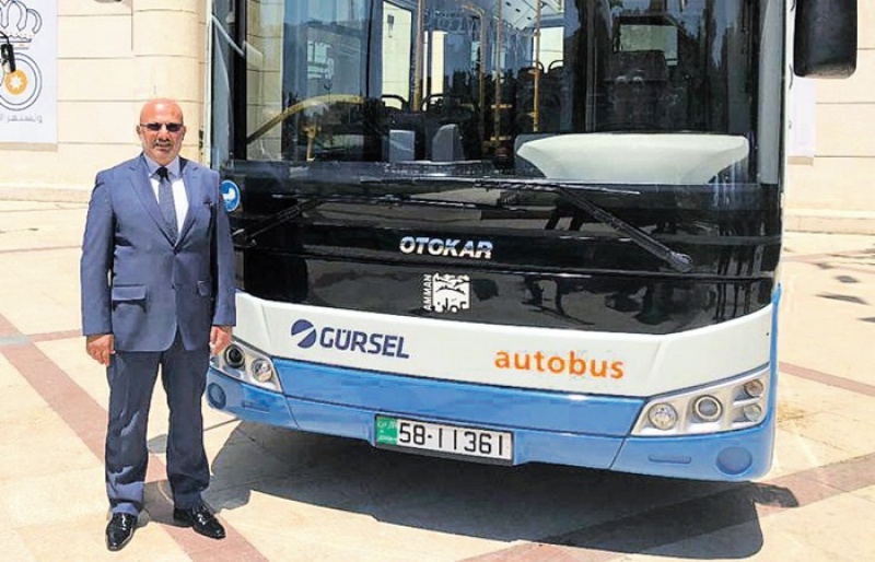 Amman'ın Toplu Taşıma İhalesini Gürsel Turizm Kazandı
