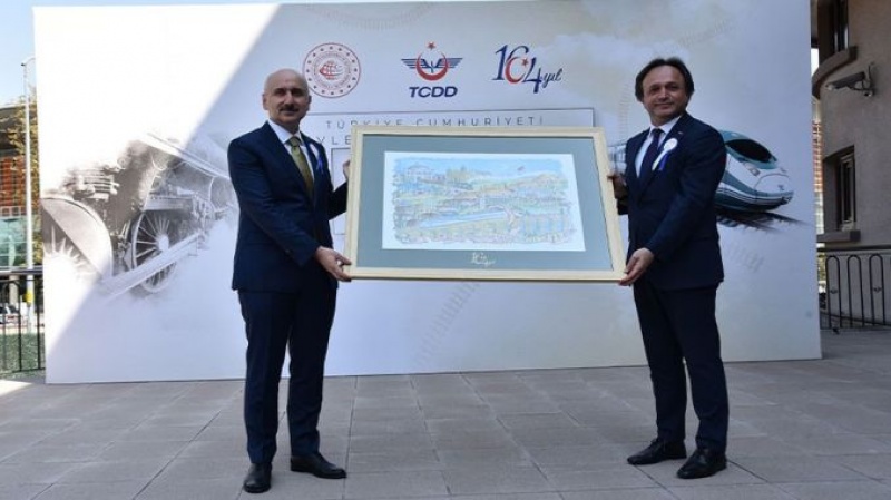 Bakan Karaismailoğlu, TCDD'nin 164. Yıl Kutlama Programına Katıldı