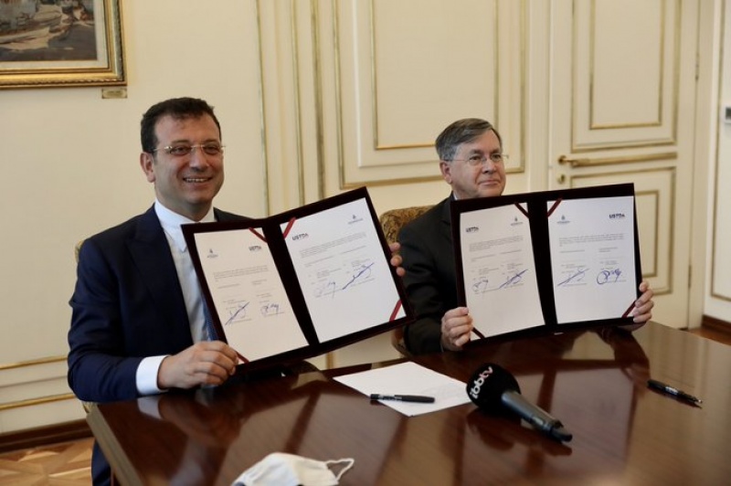 İBB ile USTDA arasında 5 milyon dolarlık hibe anlaşması imzalandı