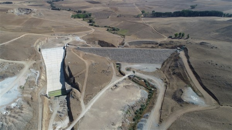 Yozgat Sorgun Sarıhamzalı Bahadın Barajı'nda Sona Yaklaşıldı
