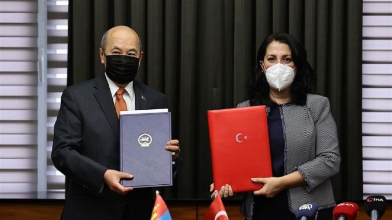Türkiye ile Moğolistan Serbest Bölgeler Alanında İş Birliği  Mutabakat Zaptı  imzaladı
