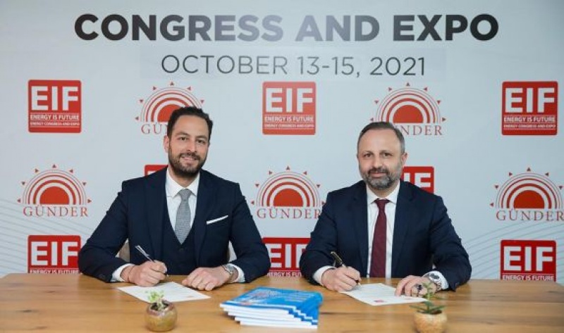 GÜNDER ve EIF Dünya Enerji Kongresi ve Fuarı İş Birliği Protokolü İmzaladı