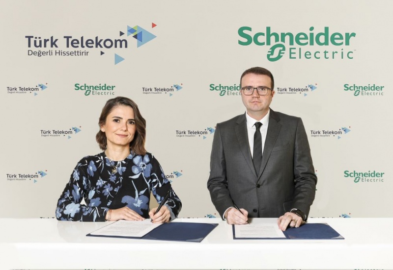 Türk Telekom ve Schneider Electric Endüstriyel Otomasyon Anlaşması   İmzaladı