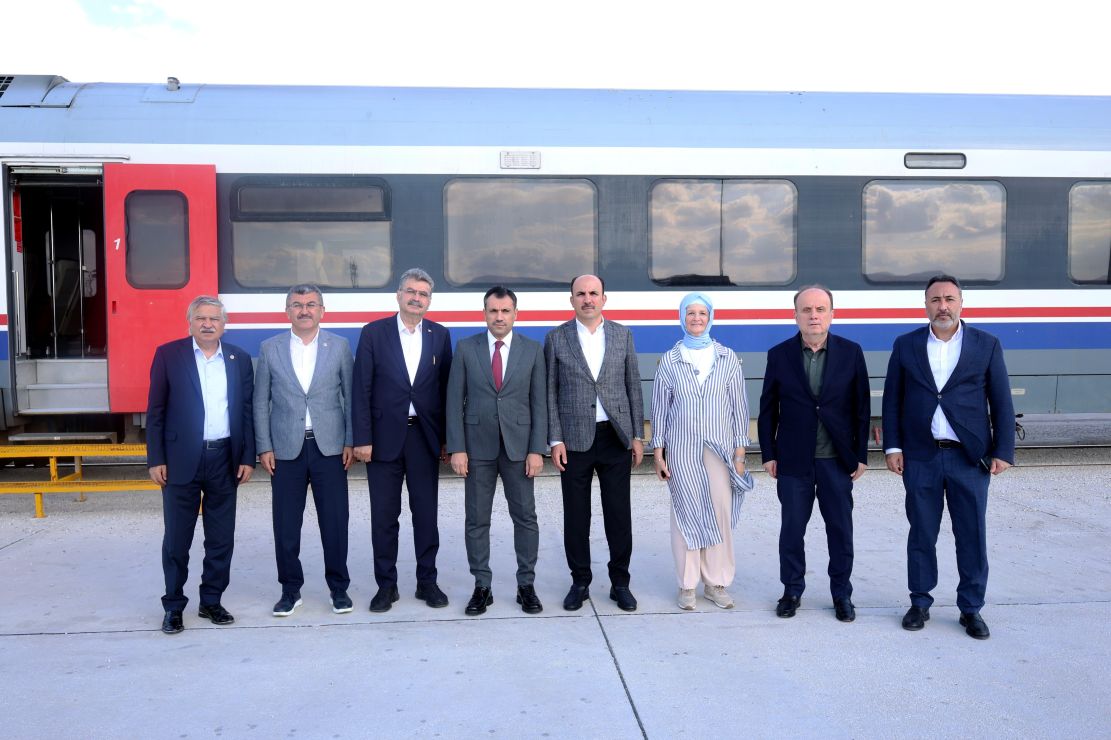 Konya'da Raylı Sistem Projeleri Yerinde İncelendi