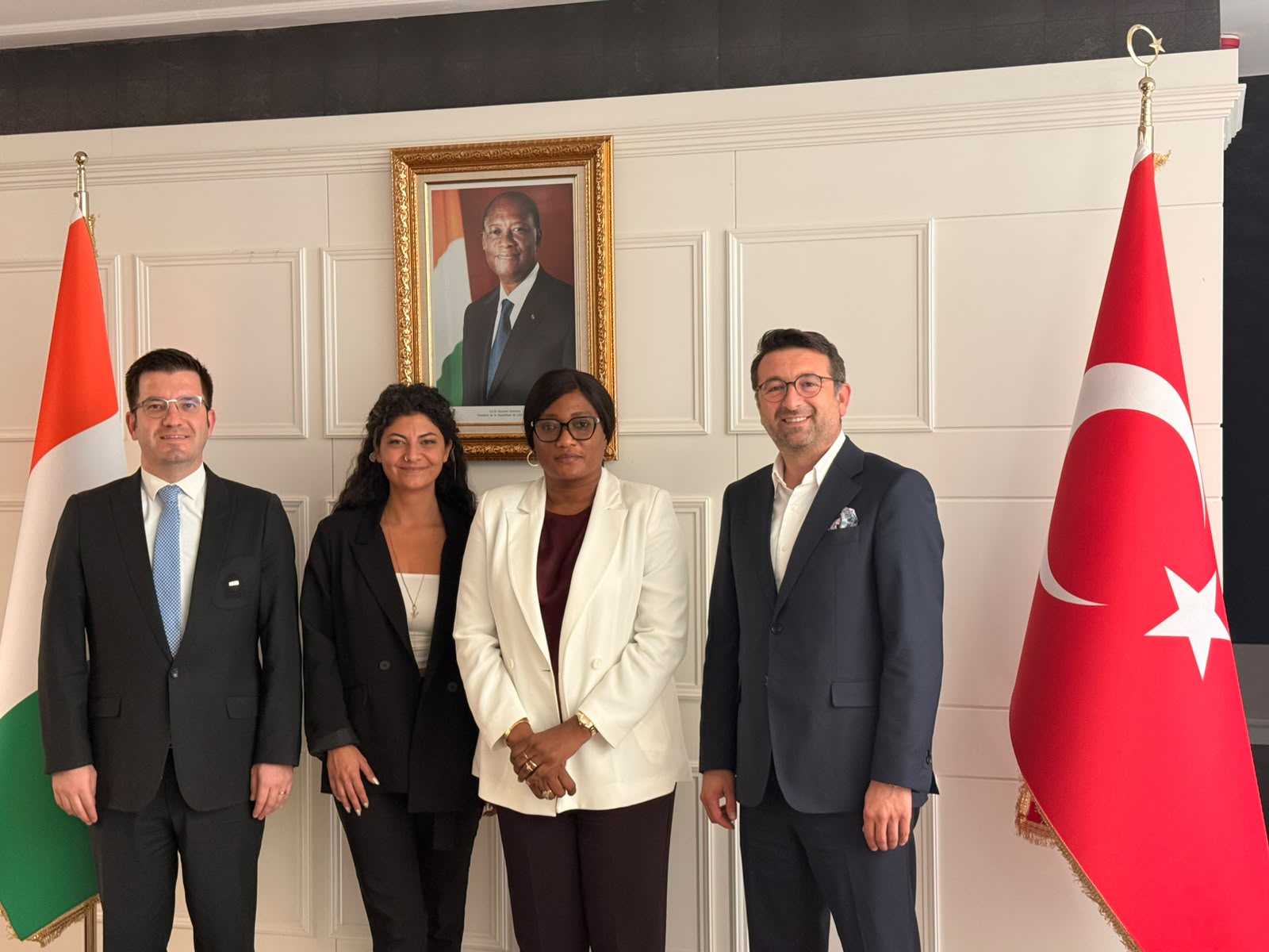 Mescioğlu Mühendislik, Fildişi Sahili Büyükelçiliğini Ziyaret Etti