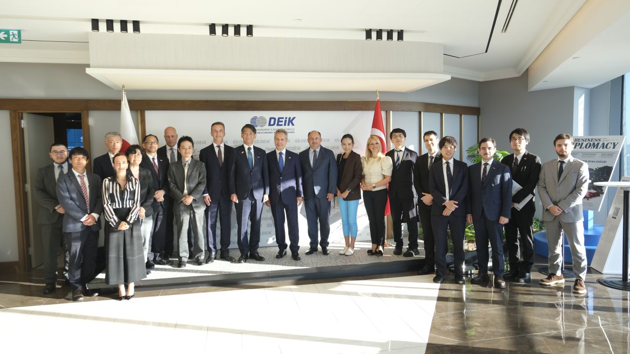 Türkiye-Japonya İş Konseyi Enerji, İnşaat ve Alt Yapı, Dijital Teknolojiler, Yapay Zeka, Akademi Alanlarında İş Birliği Fırsatlarını Değerlendirdi