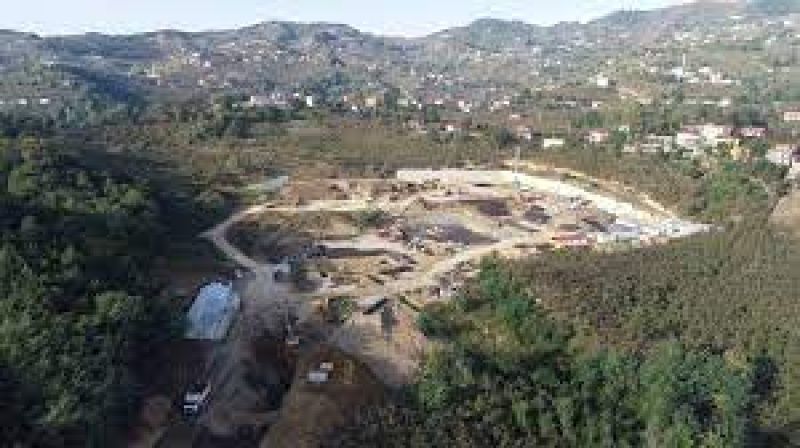 Trabzon İçme suyu İsale Hattı ve  İçmesuyu Arıtma Tesisi inşaatları tüm hızıyla devam ediyor