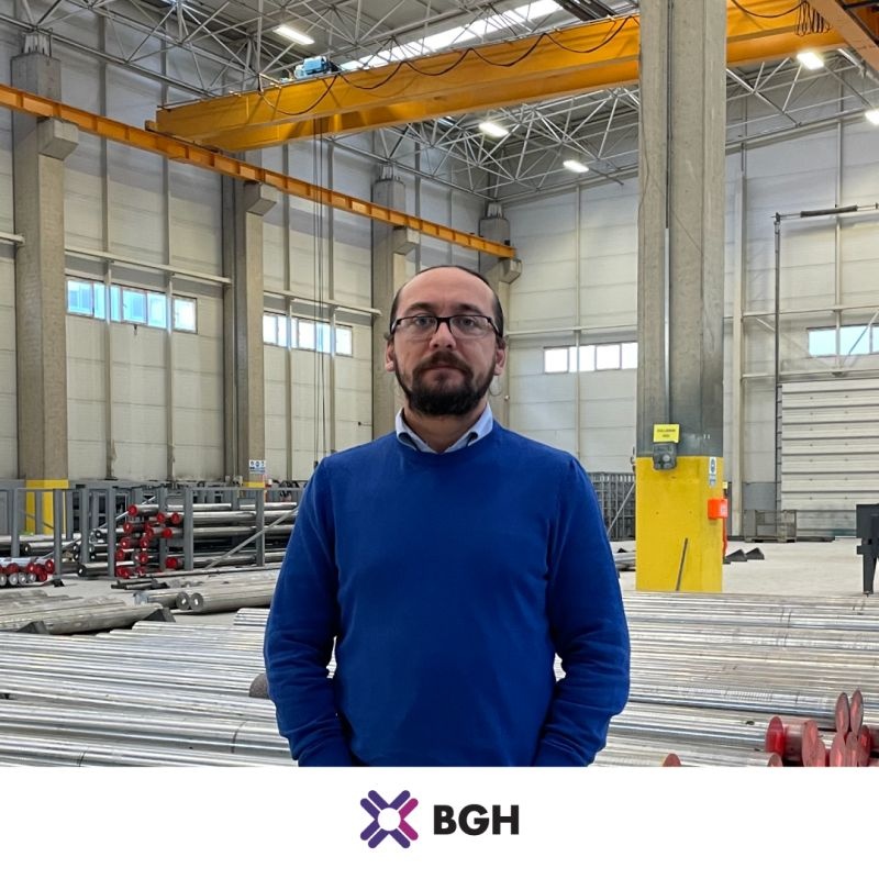 BGH A.Ş, özel çelikler satış yöneticisi  Turgay Aldı oldu