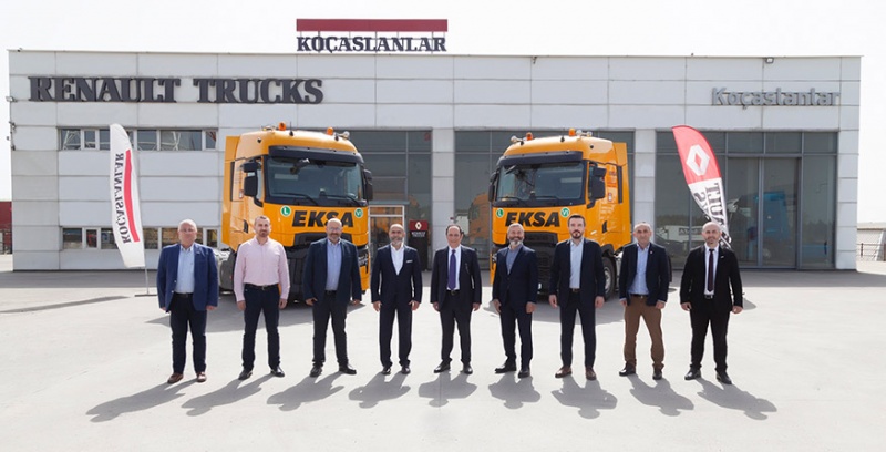 EKSA, Yeni Renault Trucks EVO Serisi İle Filosunu Yenilemek İçin Yatırım Yapıyor