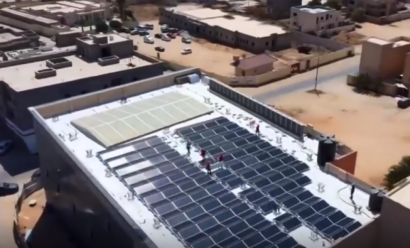 Tripoli'de  Central Bank of Libya'da ISOTEC Solar Montaj Sistemleri Tercih Edildi 