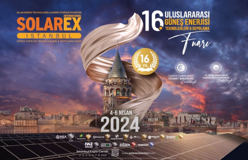 Dünyanın En Büyük 3. Güneş Enerjisi Teknolojileri Fuarı SolarEX İstanbul Kapılarını Açıyor
