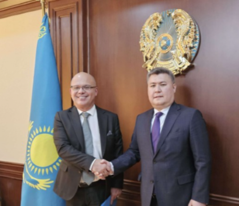 Tekfen Kazakistan'da Kazservice ile Niyet Mektubu İmzaladı