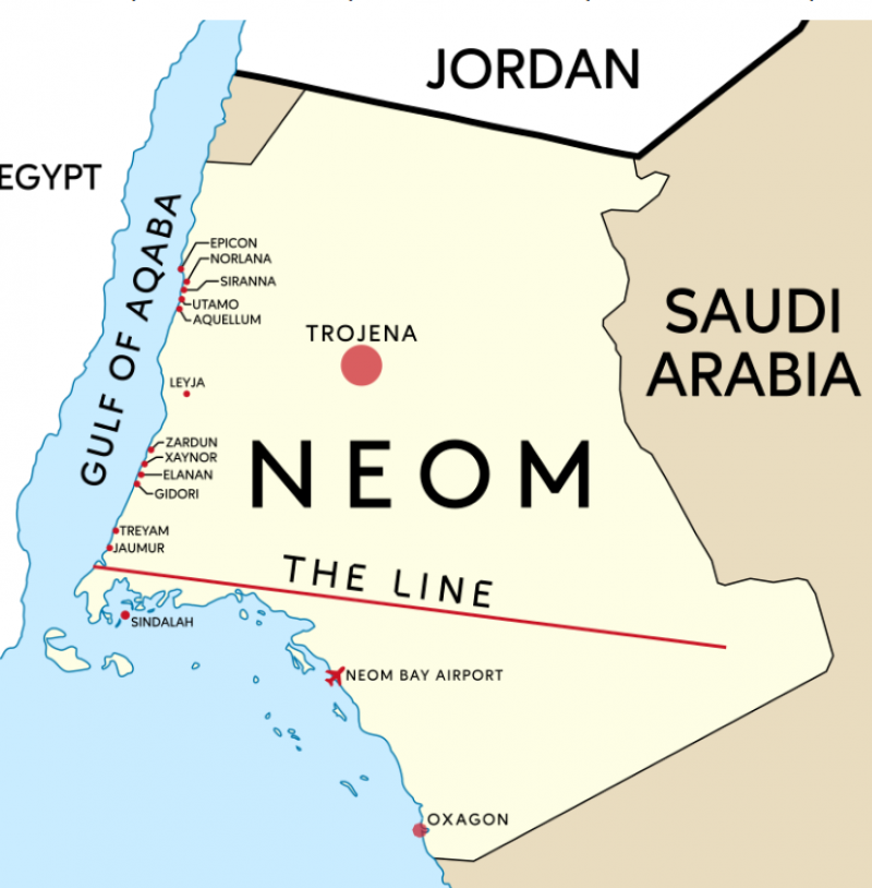 Suudi Arabistan'da Neom Trojena Dağı Projesi Milyarlarca Dolarlık Yeni İşi Gündeme Getiriyor
