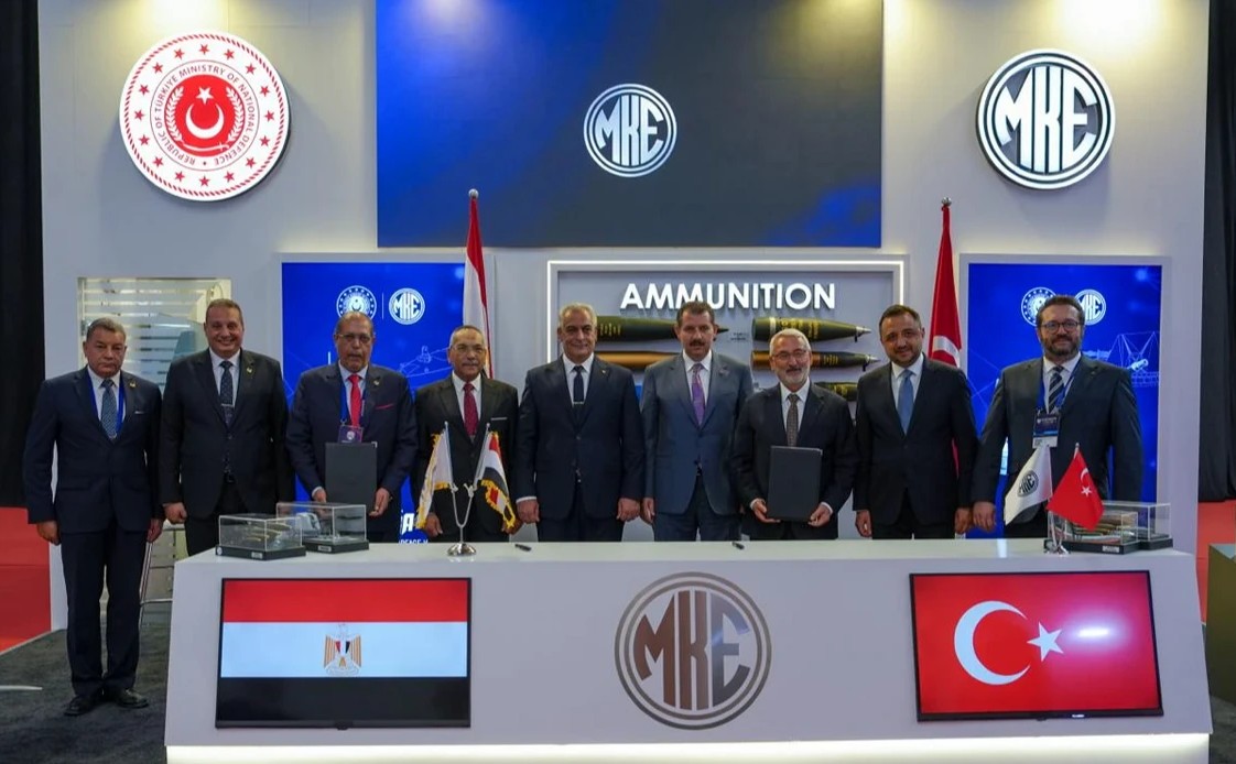 Makine ve Kimya Endüstrisi (MKE), Mısır Arap Cumhuriyeti Askeri Üretim Bakanlığı ile Mutabakat Zaptı İmzaladı