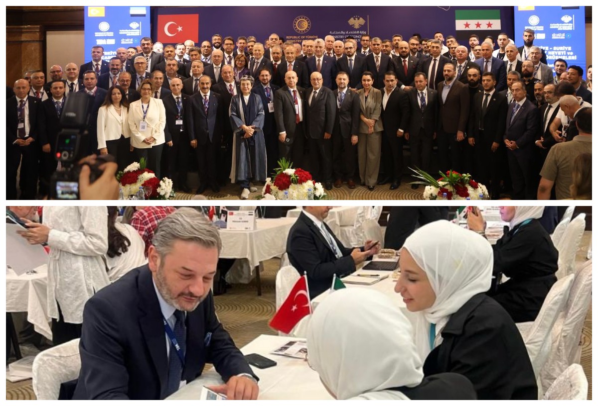 Ekinciler Holding, Şam’da Türkiye-Suriye Genel Ticaret Heyeti Programına Katıldı