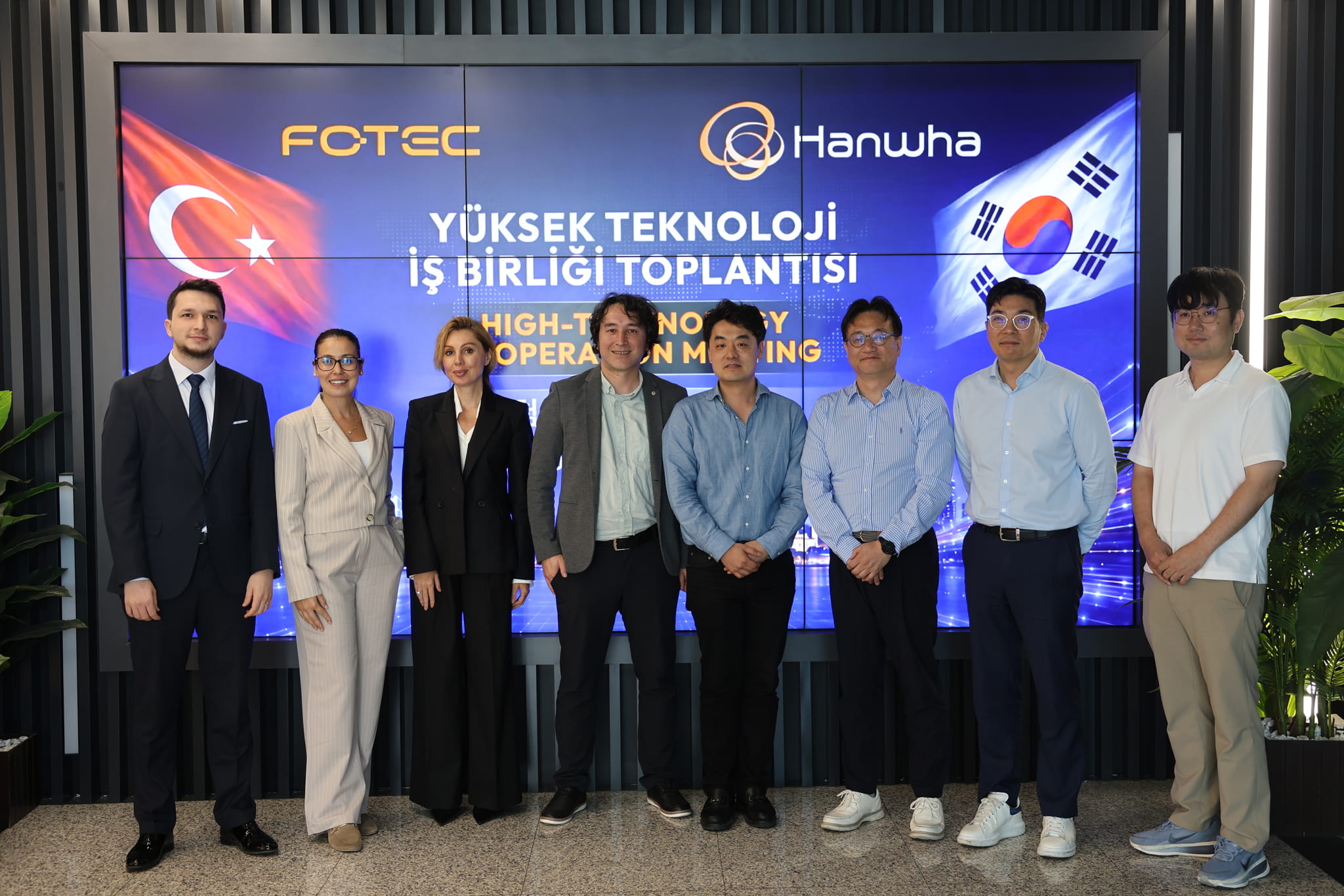 FOTEC, Adapazarı’ndaki Fabrika Yatırımı için Hanwha Momentum ile Görüştü