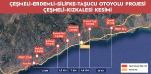 Kolin İnşaat, Çeşmeli-Kızkalesi Otoyolu Projesi'nde Yüzde 98 Fiziki Gerçekleşme Seviyesine Ulaştı