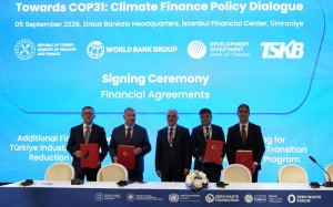 TSKB Yenilenebilir Enerji Yatırımlarını Desteklemek için Dünya Bankası ile 200 Milyon Euro Tutarında Kredi Anlaşmasına İmza Attı