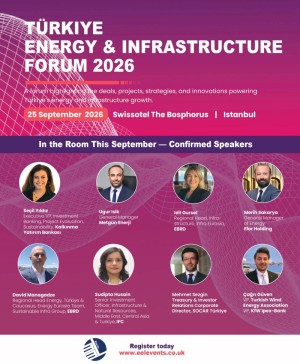 Türkiye Enerji & Altyapı Forumu 2026, 25 Eylül'de İstanbul'da Düzenlenecek