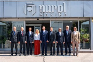 Estonya Başbakanı Kristen Michal ve Savunma Bakanı Hanno Pevkur  Nurol Makina Tesislerini Ziyaret Etti