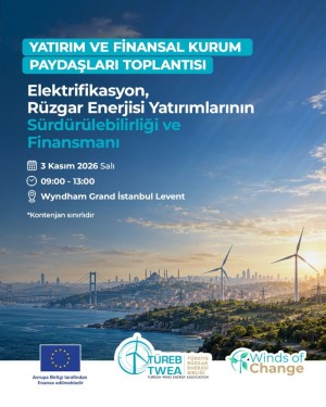  TÜREB Yatırım ve Finansal Kurum Paydaşları Toplantısı, 3 Kasım'da İstanbul'da Yapılacak