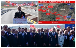 Korgun-Kurşunlu Yolu Hizmete Açıldı
