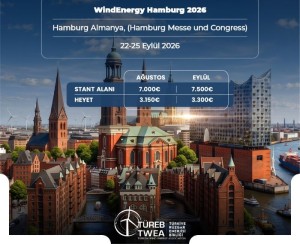 TÜREB Heyeti 22-25 Eylül 2026'da WindEnergy Hamburg'da Olacak, Ön Kayıt Süreci Devam Ediyor