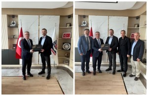 Kardemir ve Çates, Lojistik Altyapı ve Stratejik Yatırımları Görüştü