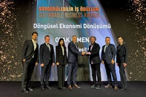 OYAK Çimento “Döngüsel Ekonomi Dönüşümü” Ödülü Aldı