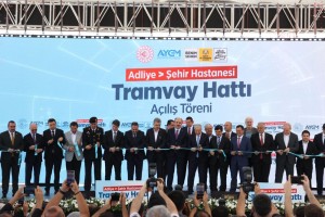 Konya Büyükşehir Belediyesi Tarafından Tamamlanan Adliye-Şehir Hastanesi Tramvay Hattı Hizmete Açıldı