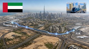 Dubai Al-Maktoum Havalimanı Metro Bağlantısı Uzantı Hattı İçin Aecom İle Tasarım Sözleşmesi İmzalandı
