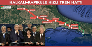 Halkalı-Kapıkule Hızlı Tren Hattı’nın Çerkezköy-Kapıkule Kesimi Hizmete Açıldı