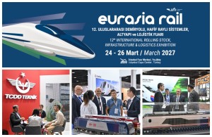 Eurasia Rail, Demiryolu Sektörünü 24–26 Mart 2027'de İstanbul Fuar Merkezi’nde Buluşturacak