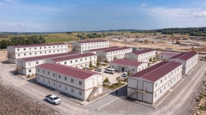 Karmod, 993 Milyon Liralık İlimtepe Bağlantı Yolu Projesine Konteyner Şantiye Mobilizasyon Yapıları Kurdu