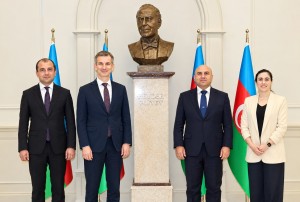TÜREB Azerbaycan Büyükelçiliği'ni Ziyaret Etti