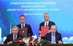 Türkiye ile Özbekistan, Ticaret ve İş Dünyasının Desteklenmesi için Beş Anlaşma İmzaladı