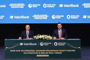 VakıfBank’tan Döngüsel Ekonomiye 10 milyar liralık Finansman Desteği